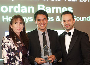 Jordan Barnes, Spotlight Holiday Clubs & JB Sounds (presented by John Bowden, True Potential Wealth Management)