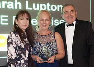 Sarah Jane Lupton, A4E Enterprise (presented by Dr Barrie Kennard, LMW)